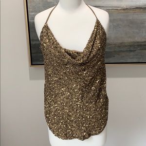 Haute Hippie sequin tank
